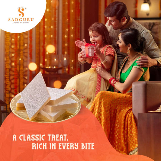 World Famous Kaju Katli by Sadguru