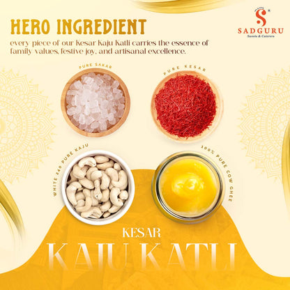 Kesar Kaju Katli