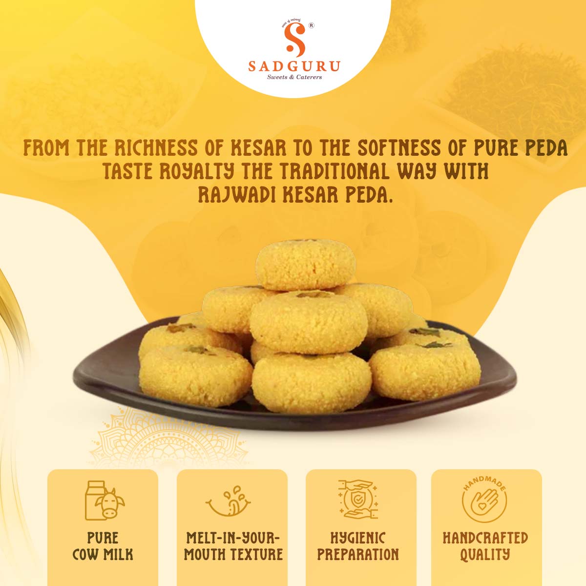 Kesar Rajwadi Peda