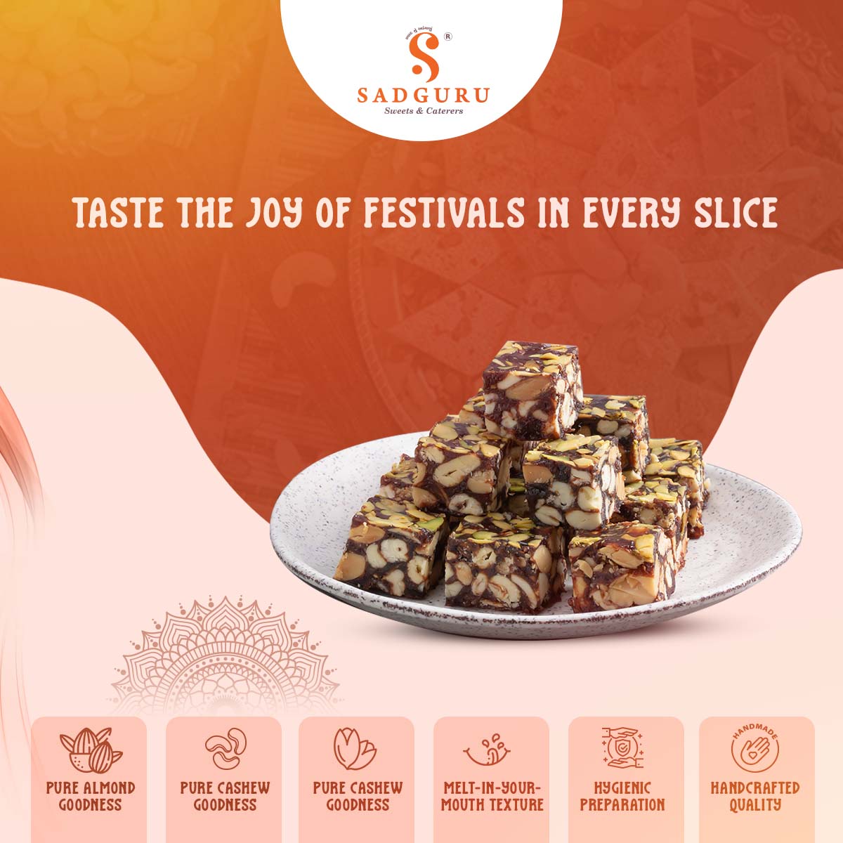 Khajur Dry Fruit Crunch