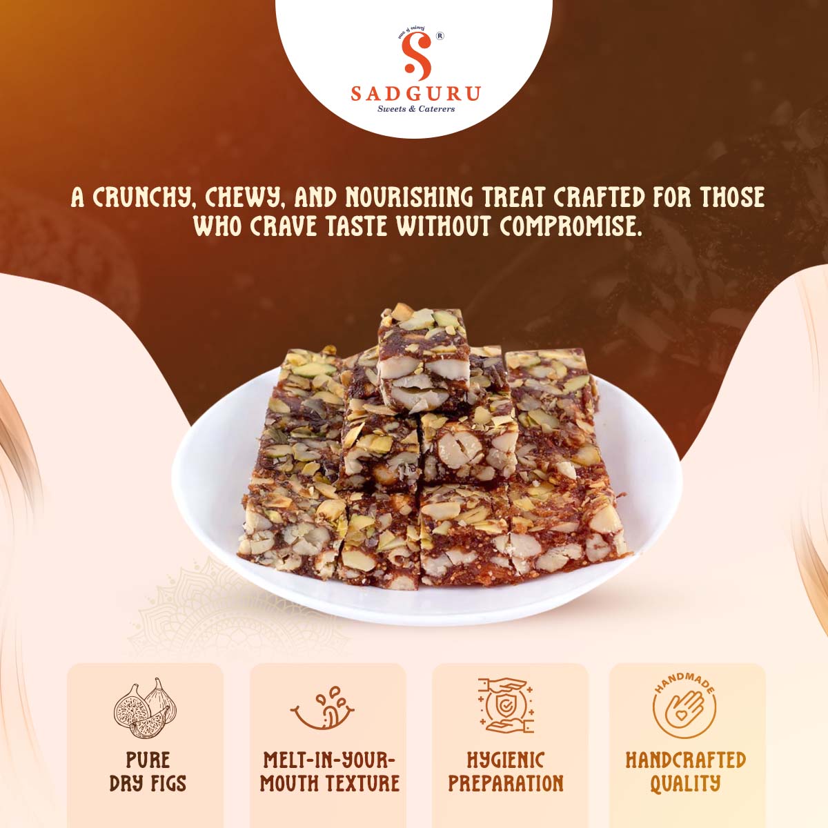 Anjeer Dryfruit Crunch