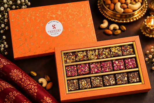 Dry Fruit Bliss Gift Box (Khajur Dry Fruits , Sahi Gulab , Rostilia Dry Fruits )