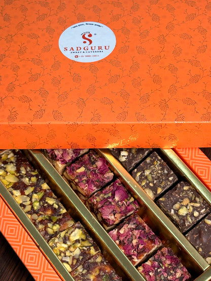 Dry Fruit Bliss Gift Box (Khajur Dry Fruits , Sahi Gulab , Rostilia Dry Fruits )