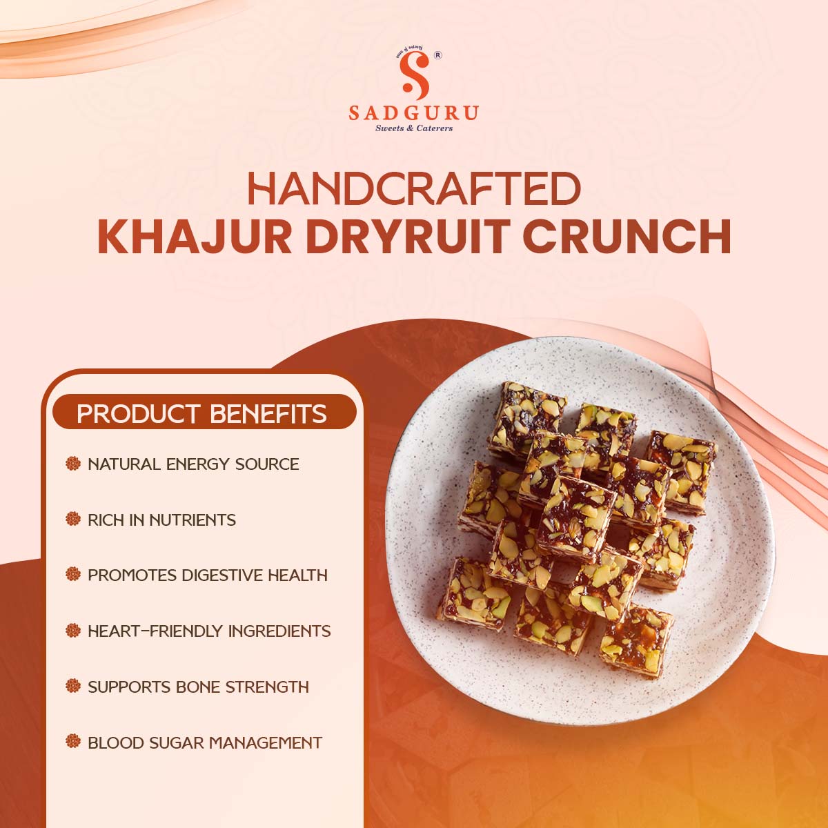 Khajur Dry Fruits Crunch
