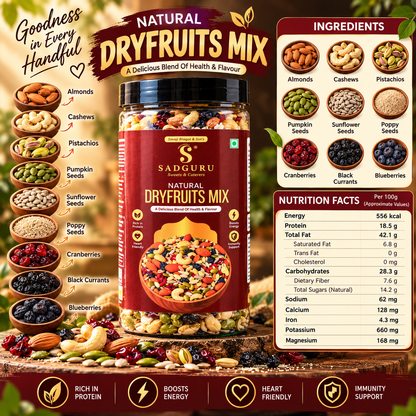 Natural Dryfruits Mix
