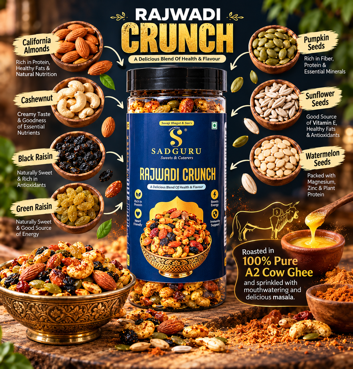 Rajwadi Crunch