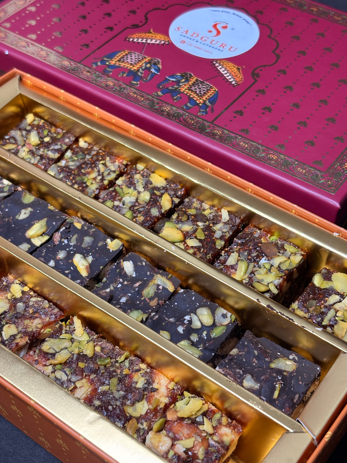 Royal Dry Fruit Indulgence (Khajur Dry Fruit Crunch, Anjeer Dry Fruit Crunch,Dark Rostilia)